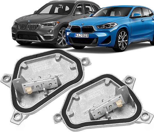 Par Módulo Reator Led Drl Farol Bmw X1 F48 X2 F39 2016 a 2019