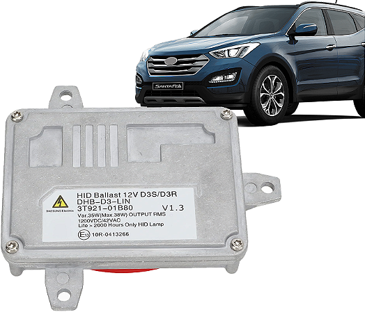 Módulo Reator Farol Xenon Santa Fe 2014 a 2018 3t92101b80