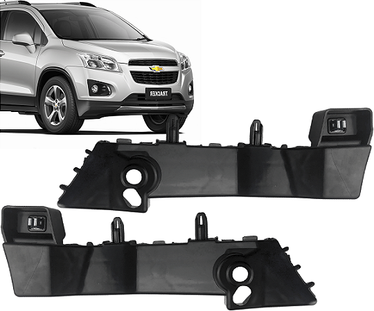 Par Guia Suporte Parachoque Dianteiro Tracker 2021 a 2024