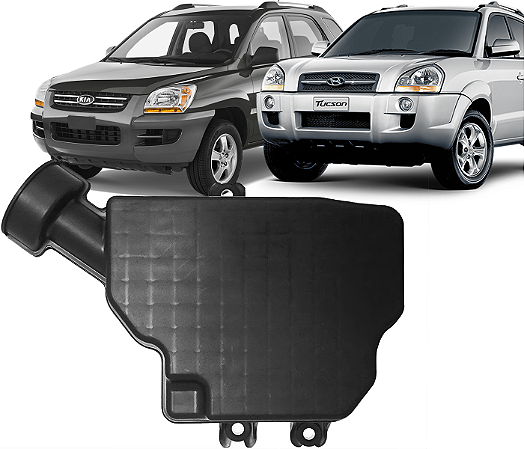Caixa Ressonador Filtro Ar Sportage 2005 a 2010 Tucson 2005 a 2015