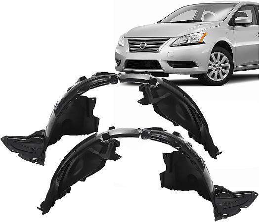 Par Parabarro Dianteiro Sentra 2014 2015 2016