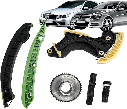 Kit Corrente Distribuição Motor 1.8 2.0 Cgi C180 C200 2007 a 2014
