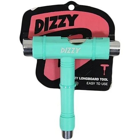 Chave DIZZY T Skate Manutenção Montagem Multifuncional