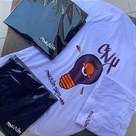 Camiseta oversized Conexão skateboard