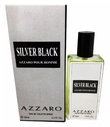 PERFUME AZZARO SILVER BLACK 50ML