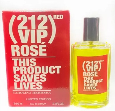 PERFUME 212 VIP ROSÉ RED 50ML