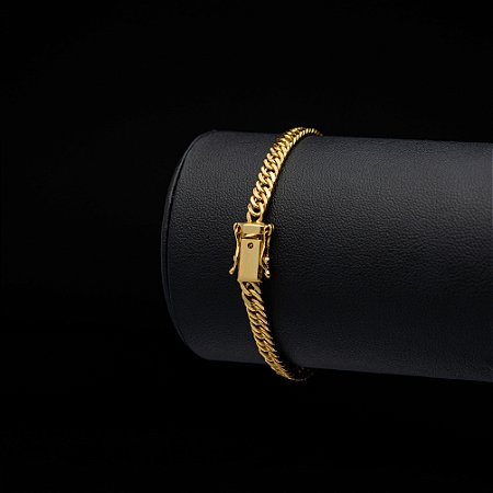 Pulseira Grumet (5 mm) - Fecho Gaveta Duplo