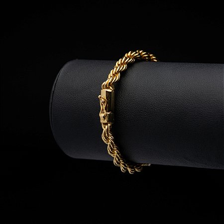 Pulseira Baiano (8 mm) - Fecho Bomba - 20 cm