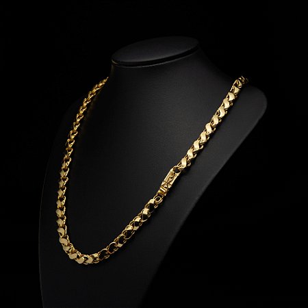 Corrente Friso S (8 mm)- Fecho Gaveta (uma trava) - 70 cm