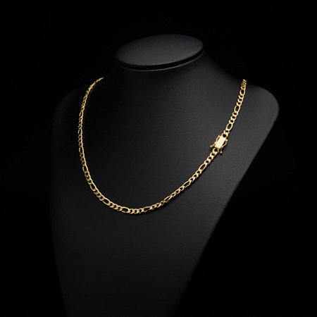 Corrente 3X1 ( 5mm) - Fecho Gaveta Duplo - 60 cm