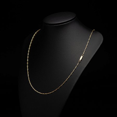 Corrente Cadeado Longo (2 mm) - Fecho Gaveta - 70 cm