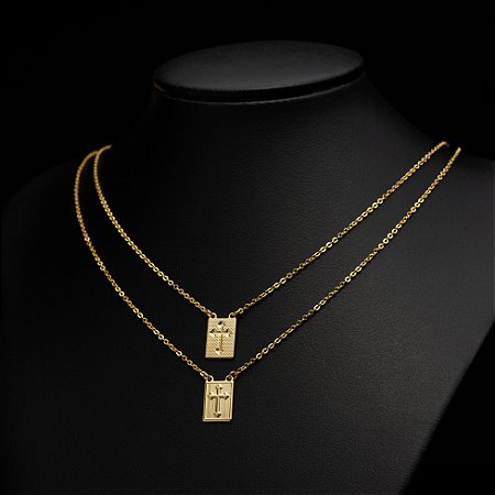 Escapulário Cruz - 67 cm