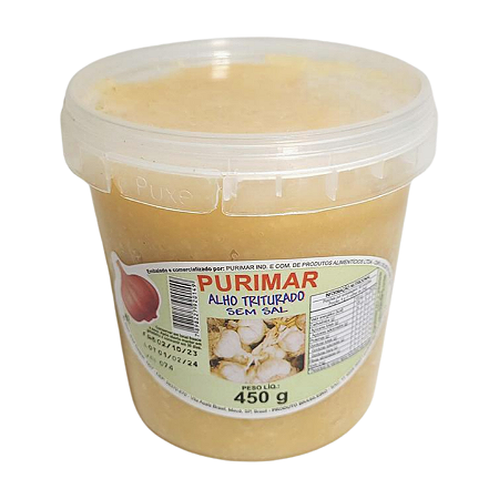 Alho em Pasta Purimar - 450g