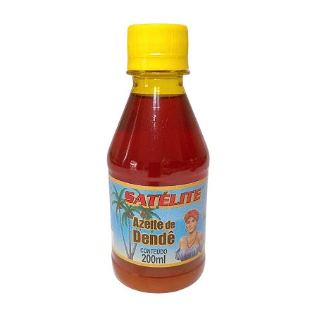 Azeite de Dende Satelite - 200ml (PET)