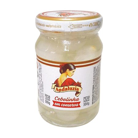 Cebolinha em Conserva Andaluzia - 100g (Vidro)