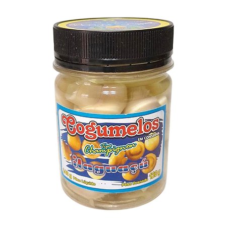 Cogumelo Champignon Itaguacu - 120g (PET)