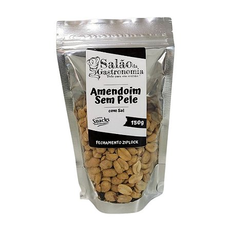 Amendoim sem Pele com Sal (Stand Up) 150g