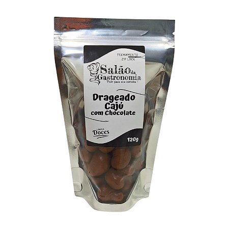 Drageado Cajú com Chocolate (Stand Up) 120g