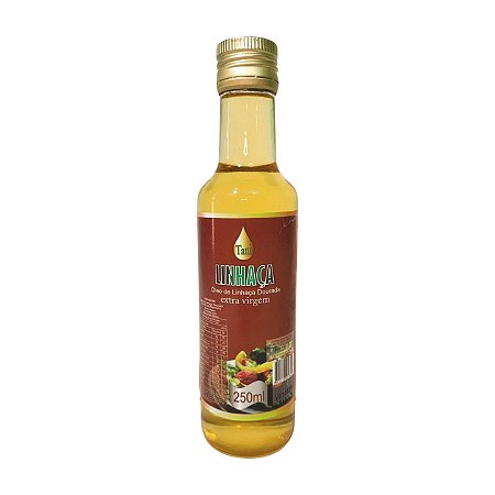 Oléo de Linhaça Dourada Extra Virgem Tani - 250ml (Vidro)