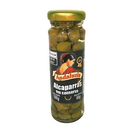 Alcaparras Andaluzia - 60g (Vidro)