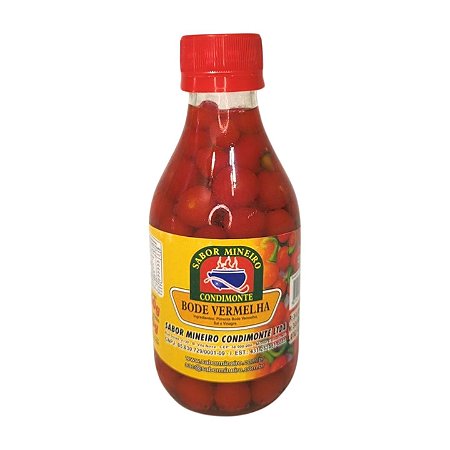 Pimenta Bode Vermelha Da Horta - 90g (Vidro)
