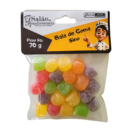 Bala de Goma Sino (Sachê) 70g