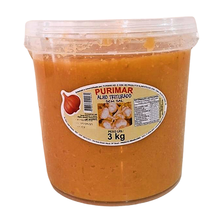 Alho em Pasta Purimar - 3kg