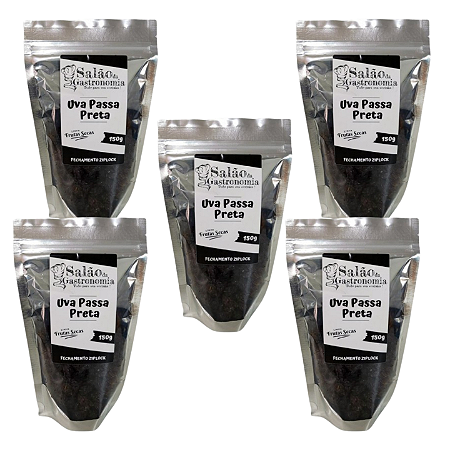 Uva Passa Preta (Stand Up) 150g X 5