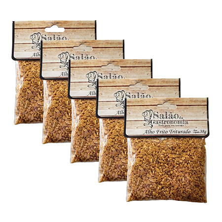 Alho Frito Triturado (Sachê) 38g X 5