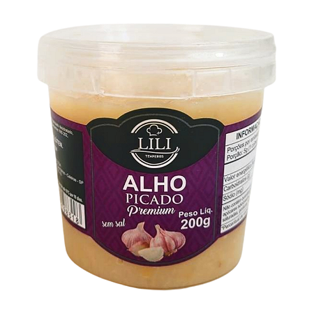 Alho em Pasta Lili - 200g