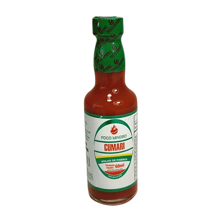 Molho de Pimenta Cumari - 60ml