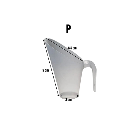 Concha Plástica Medidora – 100ml (Tamanho P)
