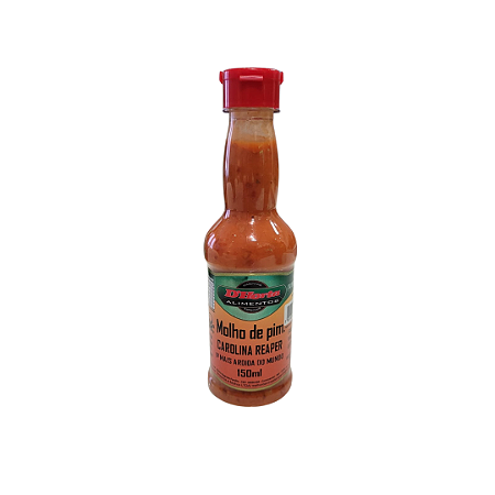 Molho de Pimenta Carolina Reaper D´Horta - 150ml (PET)