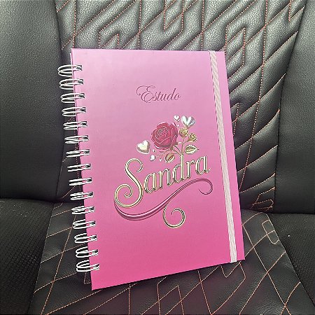 CADERNO PERSONALIZADO 200 PAGINAS COM LINHAS