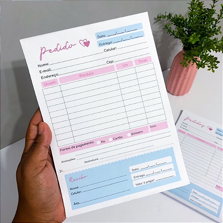 BLOCO PERSONALIZADO COLORIDO