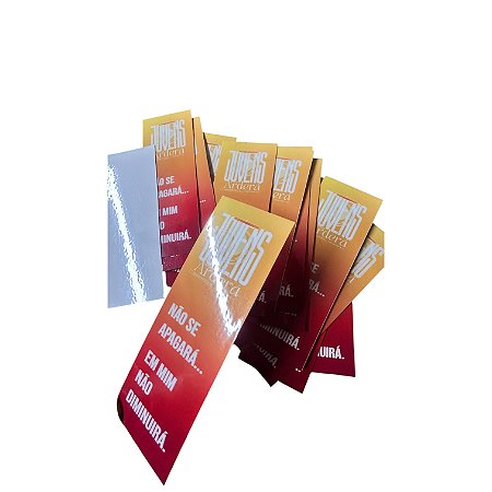 Kit com 40 marca páginas - laminados