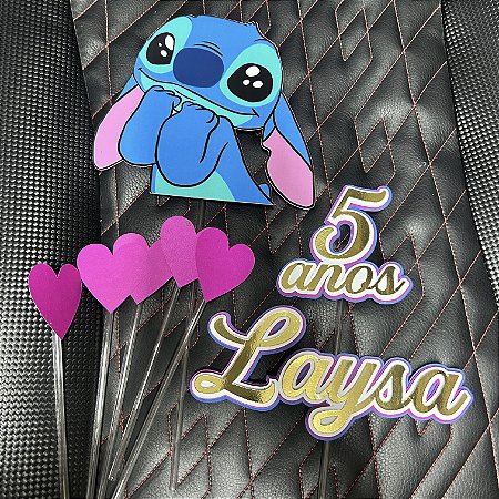 Topo de bolo - dourado (4 camadas)