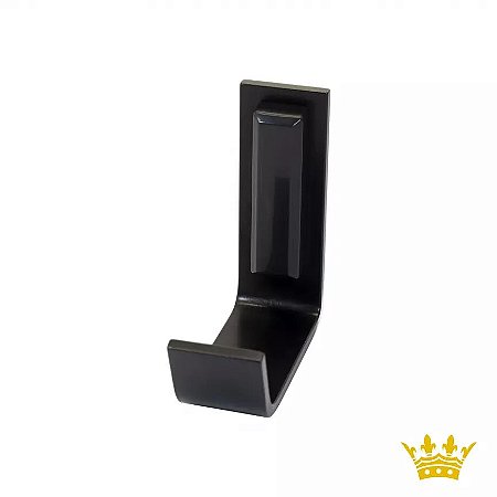 Cabide Luxban Aluminium Black 954-PR