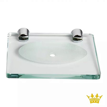 Saboneteira Luxban Box Retangular 605-CR