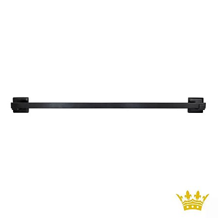Toalheiro Luxban Premium 50cm Black 833-PR