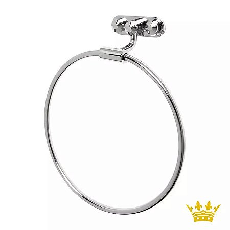 Toalheiro Luxban Spazio Argola Cromado 104-CR