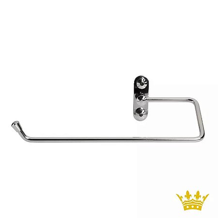 Toalheiro Luxban Spazio Barra 20cm Cromado 108-CR