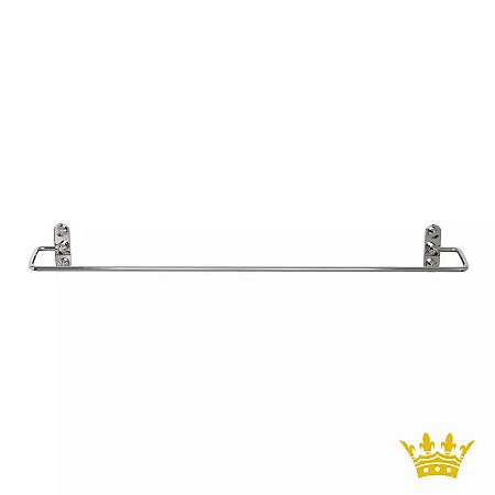 Toalheiro Luxban Spazio Barra 50cm Cromado 105-CR