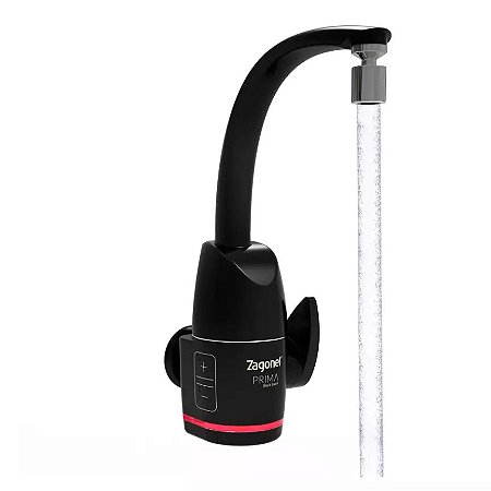 Torneira Elétrica Zagonel Prima 5500w Black 220v