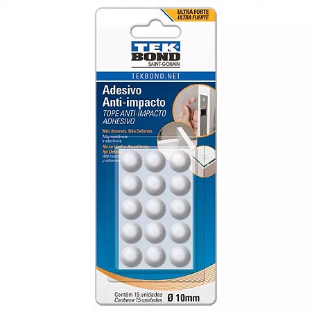 Adesivo Anti-Impacto TekBond 10mm com 15 Gotas