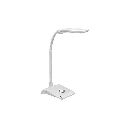 Luminária de Mesa Taschibra TLM Flex LED Branca