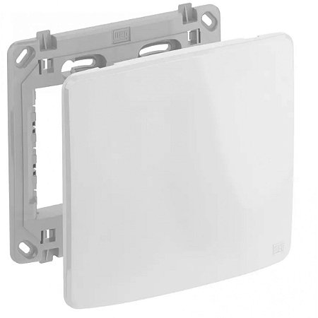 Weg Composé Placa Cega 4x4 Branca com bastidor