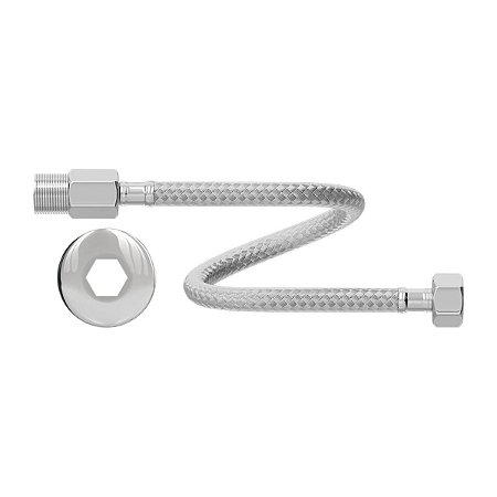Engate Flexível Aço Inoxidável Macho x Fêmea 1/2x 60cm Censi