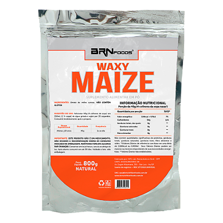 Waxy Maize 800g - BRN Foods