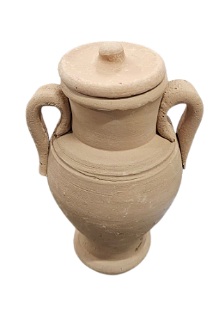Quartinha De Barro S/ Verniz c/ Asa 15cm - Orixá Umbanda